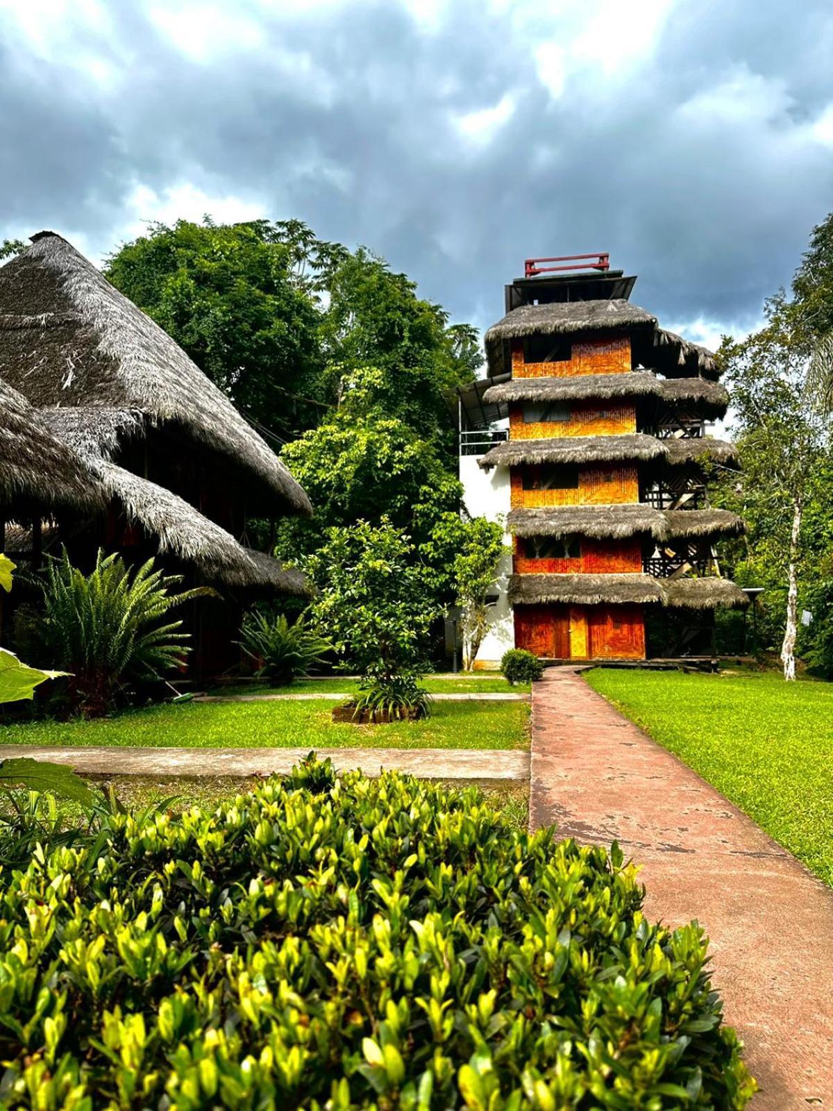 Caiman Eco Lodge Aguarico Esterno foto