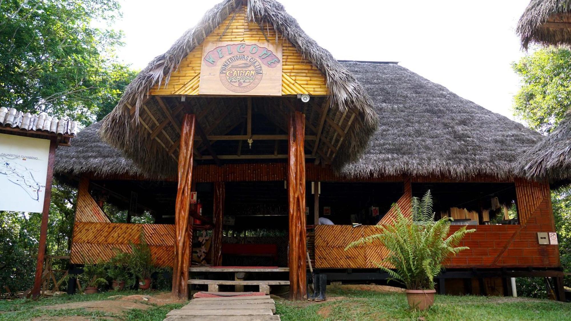 Caiman Eco Lodge Aguarico Esterno foto