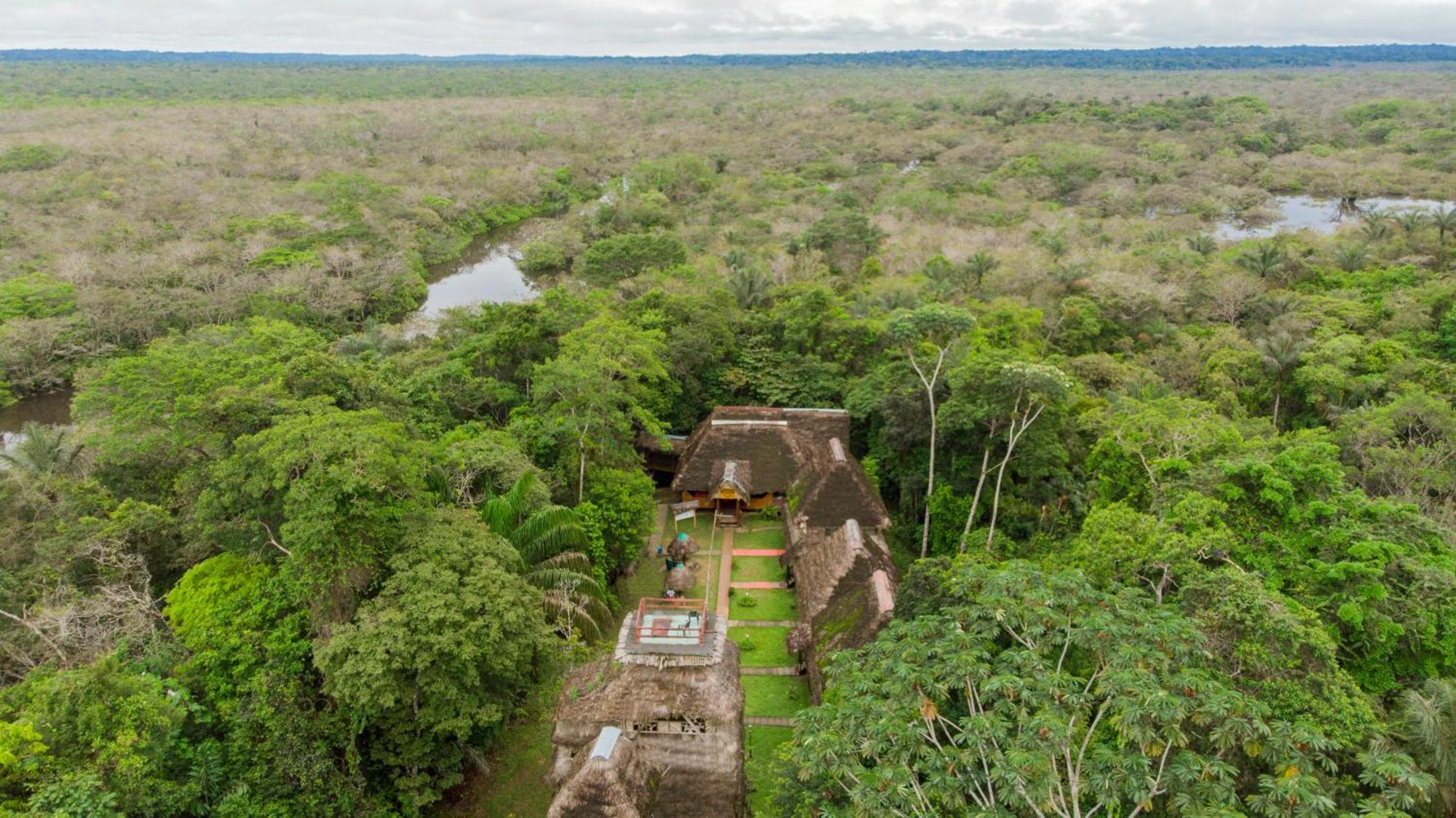 Caiman Eco Lodge Aguarico Esterno foto